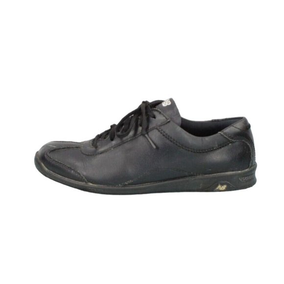 New Balance | Shoes | New Balance 535 Black Leather Lace Up Everlight ...